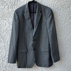 Tommy Hilfiger two-button Trim-fit blazer jacket R40